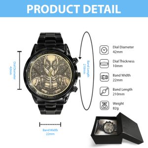 Deadpool Black Stainless Steel Watch - MAITM 7574