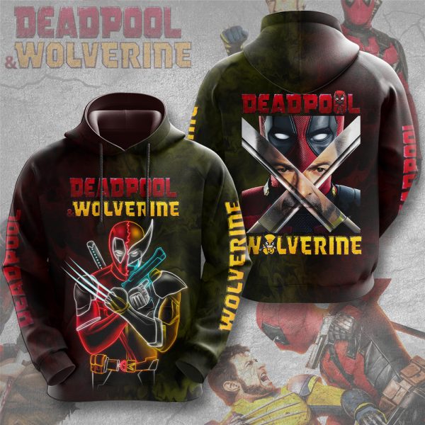 Deadpool x Wolverine 3D Apparel – MAITM 7581