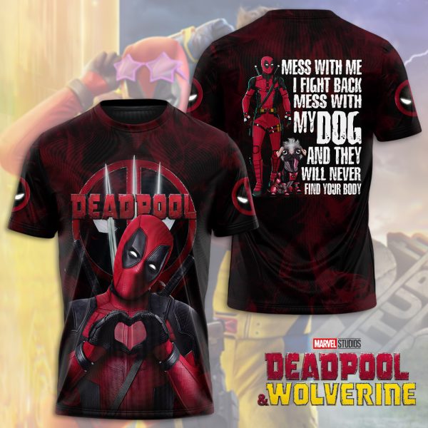 Deadpool x Wolverine 3D Apparel – HOATT 5756