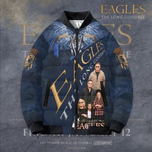 Eagles Band 3D Bomber Puffer Jacket - TANTN 7917