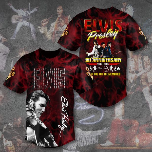 Elvis Presley Baseball Jersey - TANTN 7659