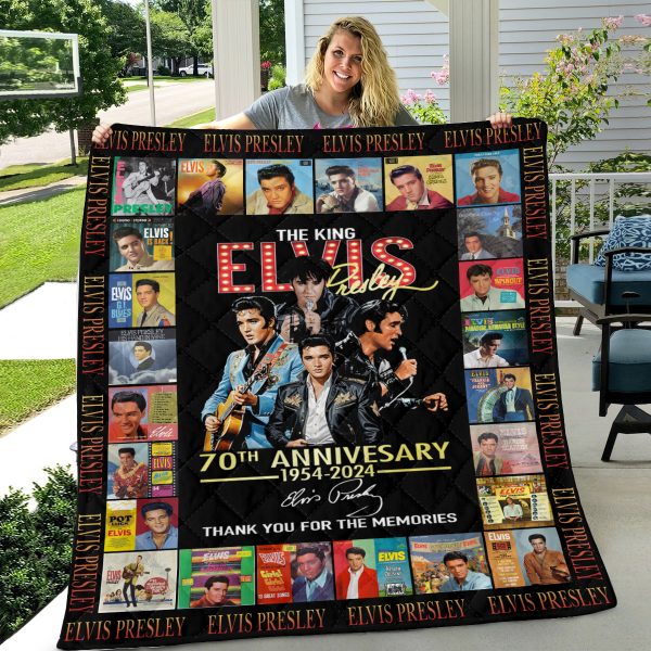 Elvis Presley Quilt Blanket - MAITM 7858