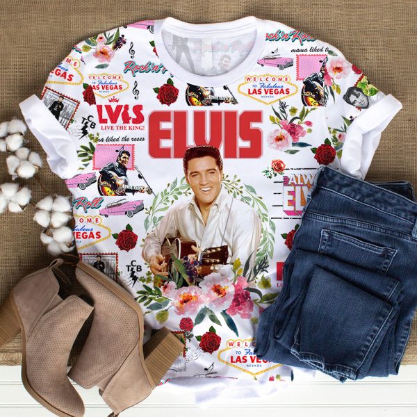 Elvis Presley 3D T-Shirt - VANDH 3339