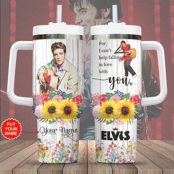 Personalized Elvis Presley 40oz Stanley Tumbler - VANDH 3276