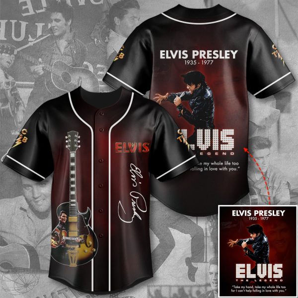 Elvis Presley Baseball Jersey - HOATT 5819