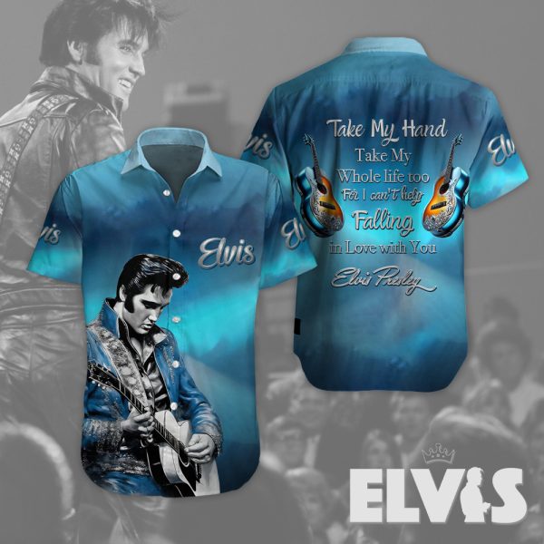 Elvis Presley Short Sleeve Dress Shirt - HOATT 5726.2