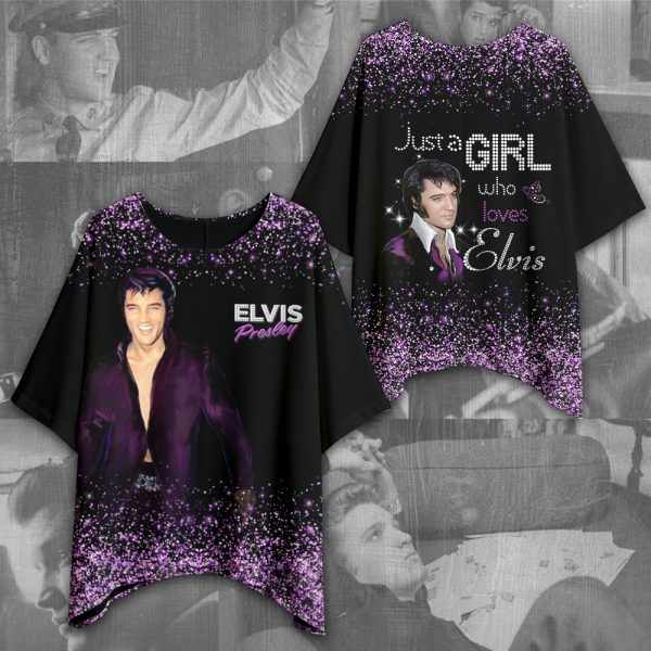 Elvis Presley Women's Bat Sleeve Shirt - HOATT 5980