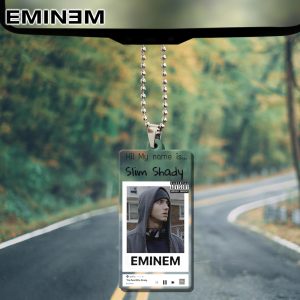 Eminem Custom shape Clear 1-sided Acrylic Car Ornament - HOATT 6070