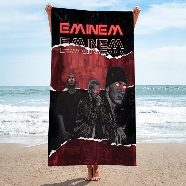 Eminem Rectangle Beach Towel - HOATT 5981