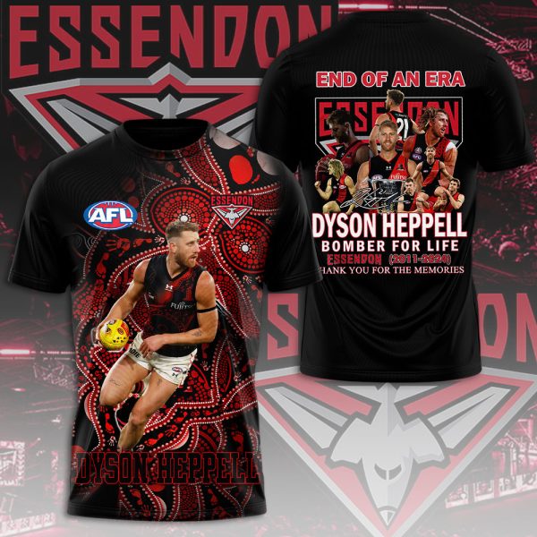 Essendon FC x Dyson Heppell 3D Apparel - MAITM 7842