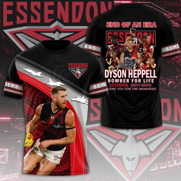 Essendon FC x Dyson Heppell 3D Apparel - MAITM 7849