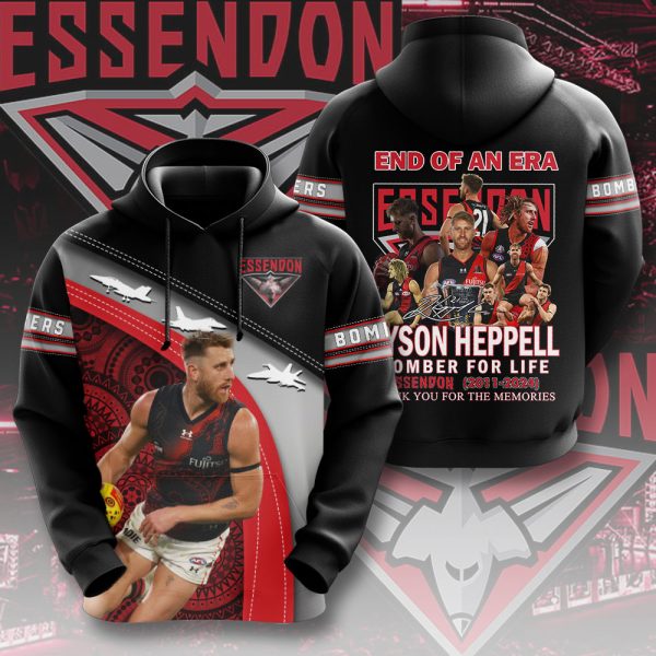 Essendon FC x Dyson Heppell 3D Apparel - MAITM 7849