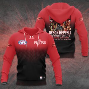 Essendon FC x Dyson Heppell 3D Apparel - TANTN 7980