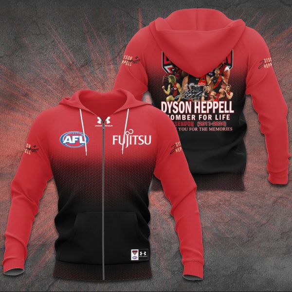 Essendon FC x Dyson Heppell 3D Apparel - TANTN 7980