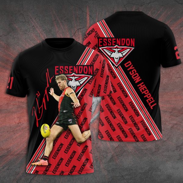 Essendon FC x Dyson Heppell 3D Apparel - TANTN 7983