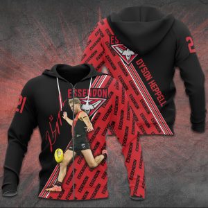 Essendon FC x Dyson Heppell 3D Apparel - TANTN 7983