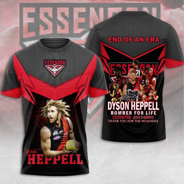 Essendon FC x Dyson Heppell 3D Apparel - MAITM 7826