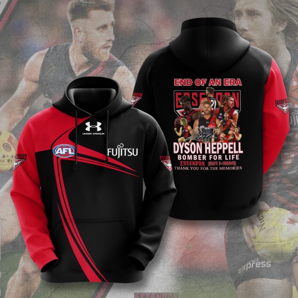 Essendon FC x Dyson Heppell 3D Apparel - HOATT 6014