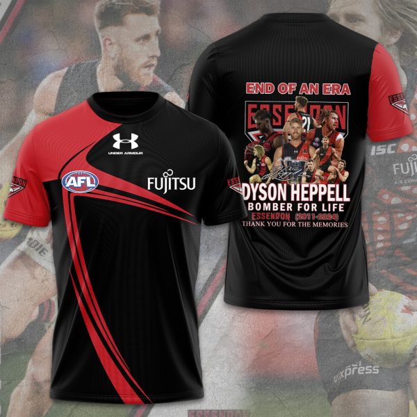 Essendon FC x Dyson Heppell 3D Apparel - HOATT 6014