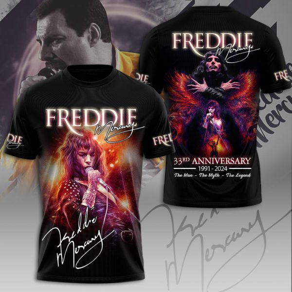 Freddie Mercury 3D Apparel - MAITM 7746