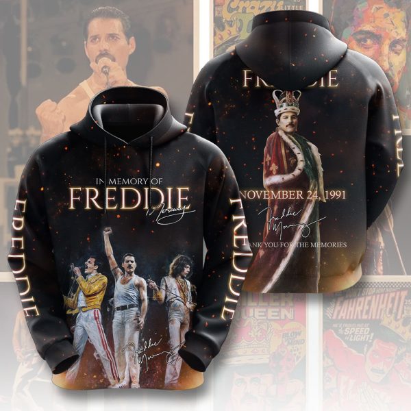 Freddie Mercury 3D Apparel – HUNGVV 6730