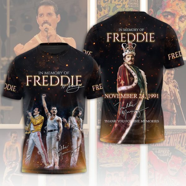 Freddie Mercury 3D Apparel – HUNGVV 6730