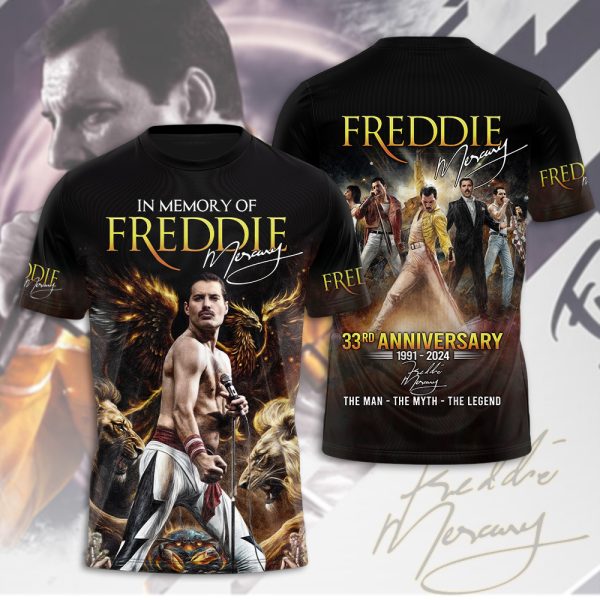 Freddie Mercury 3D Apparel - MAITM 7846