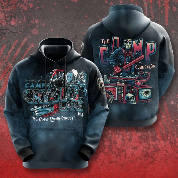 Friday the 13th x Jason Voorhees x Horror Movies 3D Apparel - GNE 878