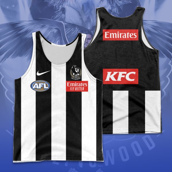 Collingwood FC 3D Tank Top - GNE 1129