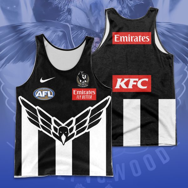 Collingwood FC 3D Tank Top - GNE 1130