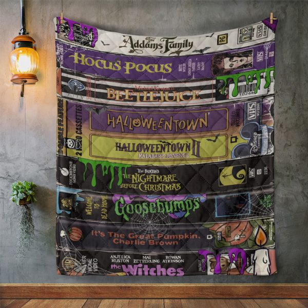 Halloween Quilt Blanket - HUNGVV 6982