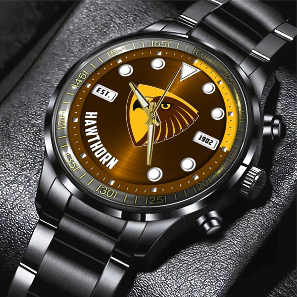 Hawthorn FC Black Stainless Steel Watch - MAITM 7910