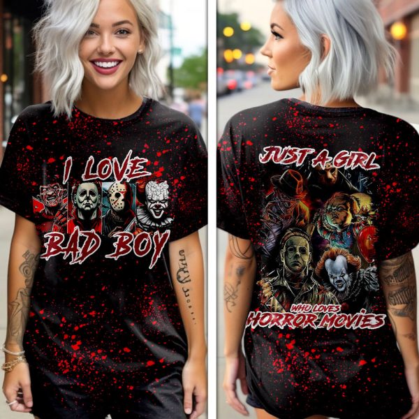 Horror Movies 3D T-Shirt - HUNGVV 6970