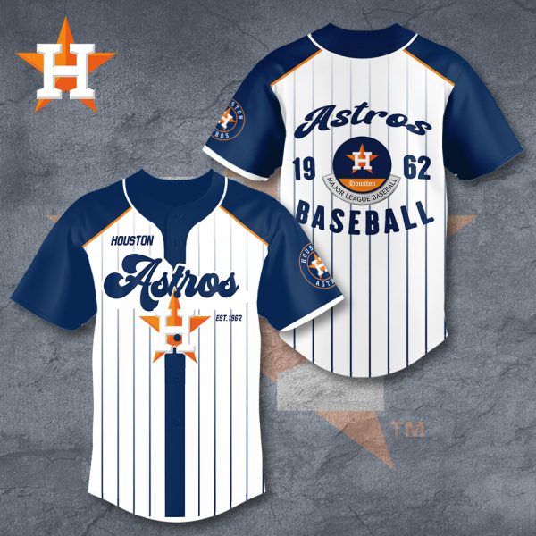 Houston Astros Baseball Jersey - TANTN 7967