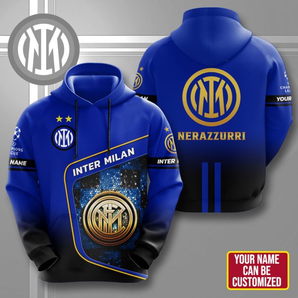 Personalized Inter Milan FC 3D Apparel – HUNGVV 7009