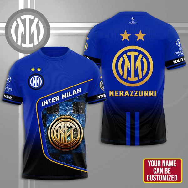 Personalized Inter Milan FC 3D Apparel – HUNGVV 7009