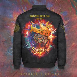 Judas Priest 3D Bomber Puffer Jacket - TANTN 7924