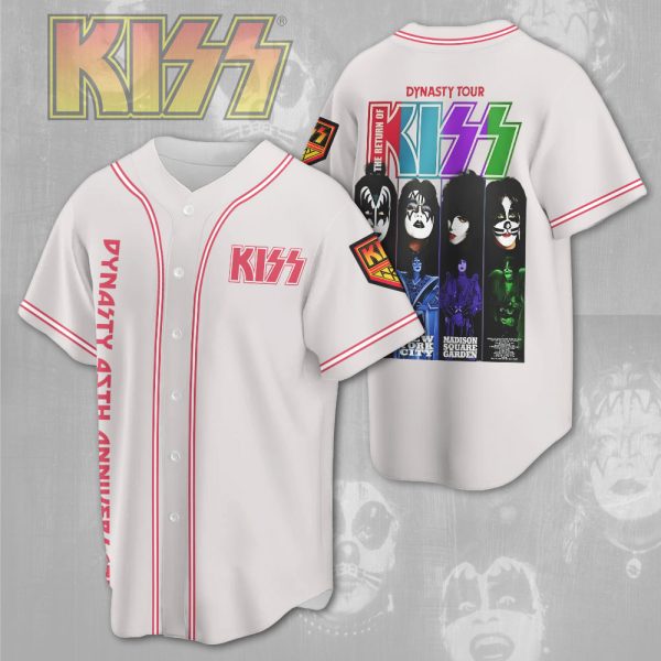 Kiss Band Baseball Jersey – HUNGV 6992