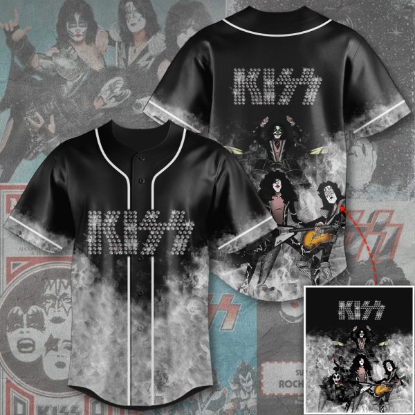 Kiss Band Baseball Jersey - HOATT 5847