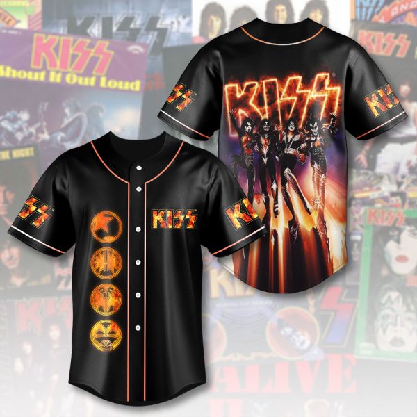 Kiss Band Baseball Jersey - HOATT 5850