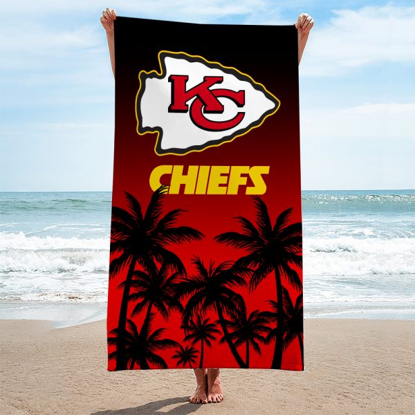 Kansas City Chiefs Rectangle Beach Towel - MAITM 7647