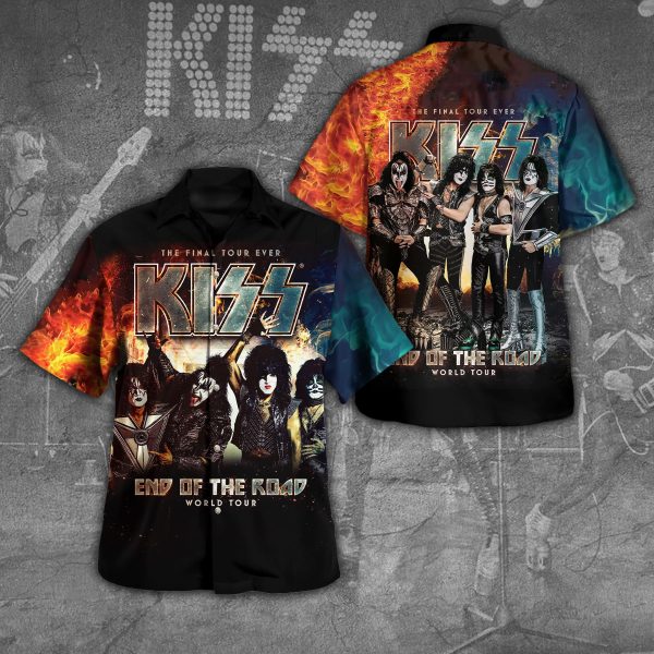 Kiss Band 3D Hawaiian Shirt - TANTN 7859