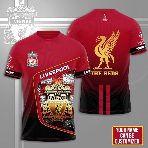 Personalized Liverpool 3D Apparel - HUNGVV 6956