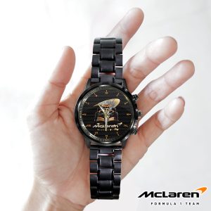 McLaren Black Stainless Steel Watch - HOATT 6062