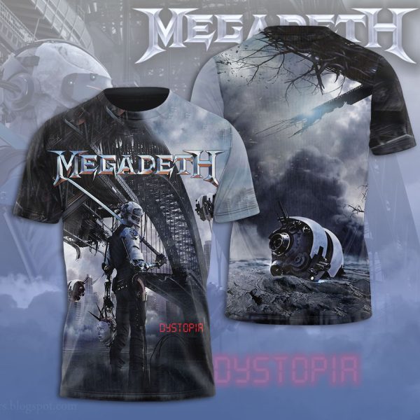 Megadeth Band 3D Apparel - TANTN 7864