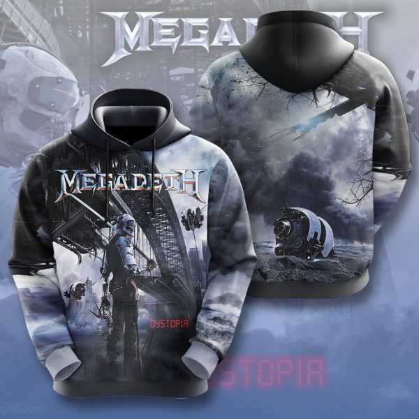 Megadeth Band 3D Apparel - TANTN 7864