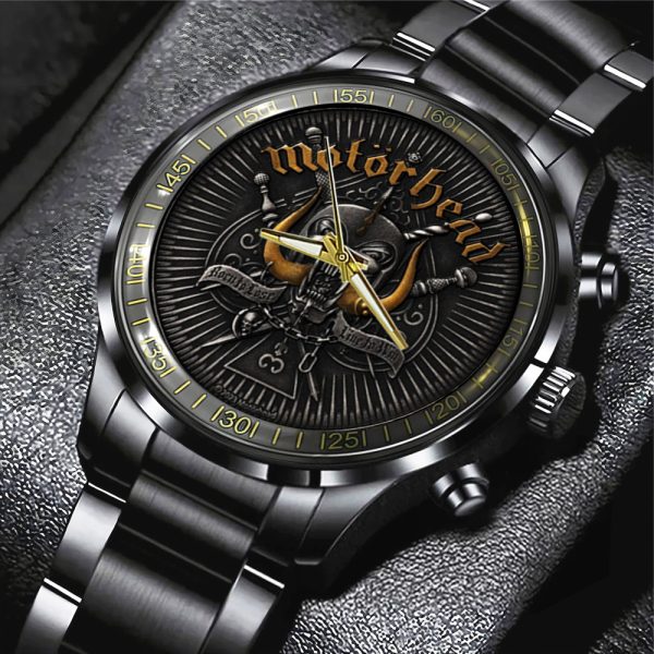 Motörhead Band Black Stainless Steel Watch - MAITM 7639