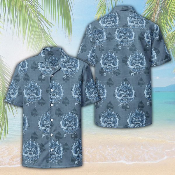 Motörhead Band 3D Hawaii Shirt - MAITM 7636