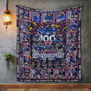 New York Giants Quilt Blanket - TANTN 8023