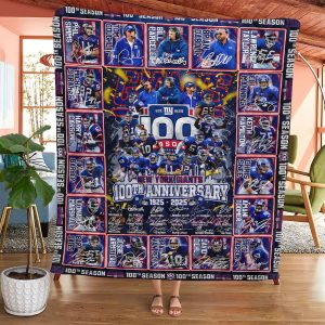 New York Giants Quilt Blanket - TANTN 8023